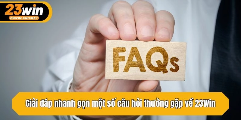 Giải đáp nhanh gọn một số câu hỏi thường gặp về sân chơi