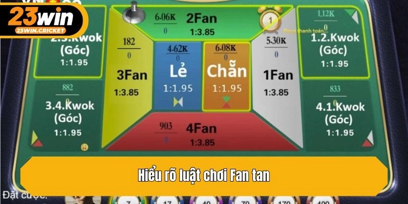 Hiểu rõ luật chơi Fan tan