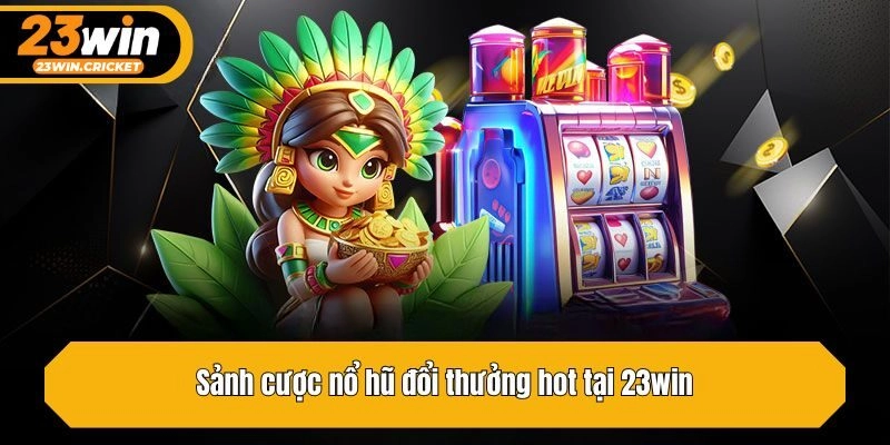 Sảnh cược nổ hũ đổi thưởng hot tại 23win